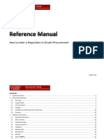 IProcurement Reference Manual