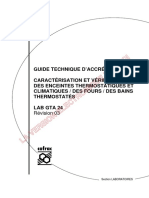 Caractérisation Et Vérification Des Enceintes Thermostatiques