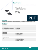 Lm-7000H Module Series: Ethernet and Poe+ Modules For The Pt-G7728/G7828 Series and Mds-G4012/20/28 Series