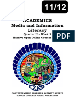 Media and Information Literacy: Academics