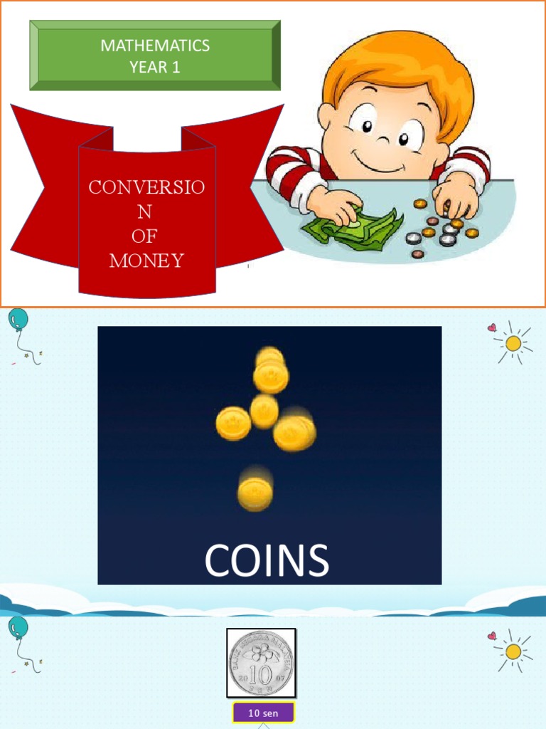 Conversion of Money Year 1 PDF