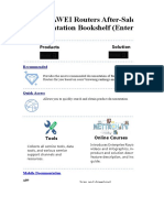 HUAWEI Routers After-Sales Documentation Bookshelf (Enterprise) 01