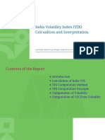 India Volatility Index (VIX)