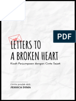 E-Book LETTERS TO A BROKEN HEART - Jessica Dima