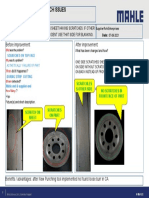 Quality Concern: 4495 SCRATCH ISSUES: Before Improvement: After Improvement