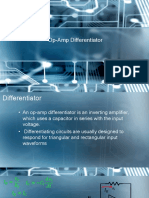 Lecture#13 - Op-Amp Differentiator