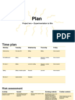 Project 302 Plan
