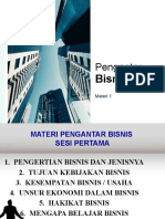 Modul 1 Pengantar Bisnis 1