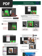 Removing Green Screen Background in Photoshop