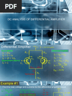 DC Analysis of Differential Amplifier