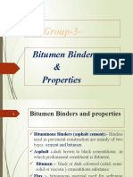 4 Bitumen Binders and Properties