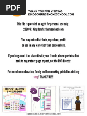 Printable Indoor Scavenger Hunts for Kids