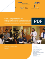 Core Competencies For Interprofessional Collaborative Practice