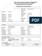 Individual Registration Report