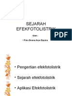 Sejarah Efek Fotolistrik