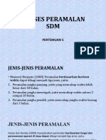 Proses Peramalan MSDM