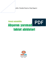 Bioloji Müxtəliflik - Abşeron Yarımadasının Tarixi Abidələri