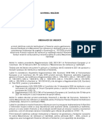 ORDONANŢĂ DE URGENȚĂ privind stabilirea cadrului instituţional și financiar pentru gestionarea fondurilor europene alocate României prin Mecanismul de redresare şi rezilienţă