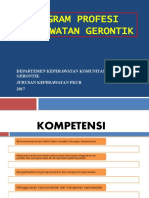 Pembekalan Profesi Gerontik 2017