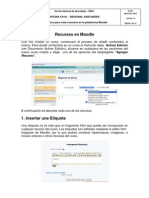 Uso de Recursos en Moodle