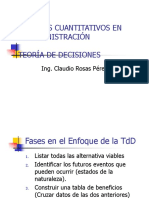 Ambientes y Criterios para La Toma de Decisiones