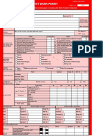 Joint Job Site Inspection When Issuing and or Closing Out Work Permit Is Required