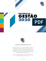 Relatório Gestão 2020