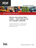 BS - EN - 60811-604 - 2012 - Electric&Optical Fibre - Cables - Test Methods For - Non-Metallic Materials