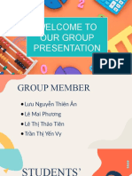 Welcome To Our Group Presentation