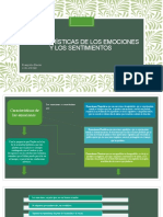 Características de Los Emociones y Los Sentimientos