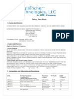 732C 734C Battery MSDS