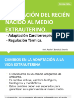 Adaptación Del Recién Nacido Al Medio Extrauterino