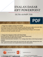 Pengenalan dasar Microsoft powerpoint