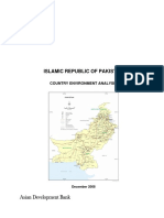 Islamic Republic of Pakistan: Country Environment Analysis