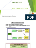 UNIDAD 1 - METODOLOGIA DE COSTEO UNJu