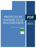 Proyecto de Navidad Manualidades 15-16