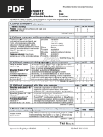 Fugl-Meyer Assessment Upper Extremity (Fma-Ue) Assessment of Sensorimotor Function