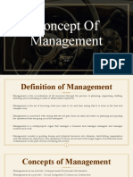 Presentation 1 (Concept of Management) @ayush Mittal