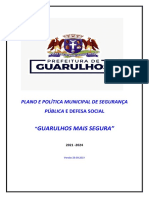 Plano Municipal de Segurança Pública 2021-2024