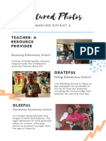 Featured photos showcase gratitude and learning in Marilog District schools