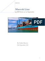 Analysing HR Practices at Maersk Line
