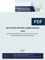 Relatorio Mundial Sobre Drogas 2021 BREVES CONSIDERACOES DA COORDENACAO DO COMITE DO MPPR DE ENFRENTAMENTO AS DROGAS 5