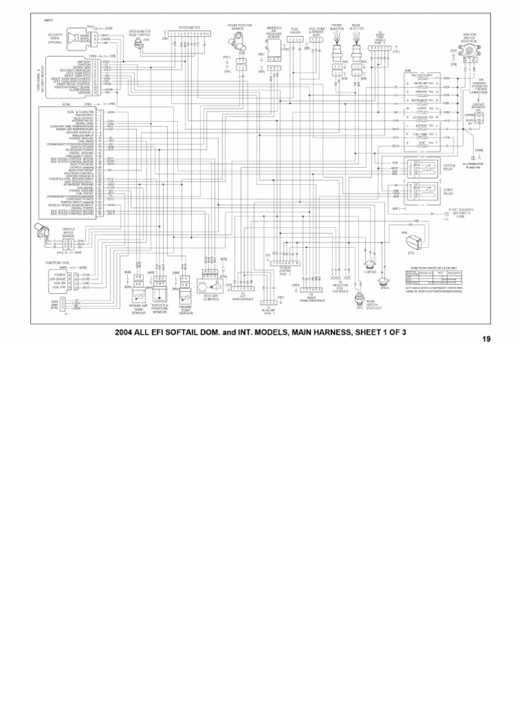 2004 Softail EFI Wiring Diagrams PDF