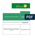 Reglamento interno, contratos laborales y normatividad laboral y de seguridad social