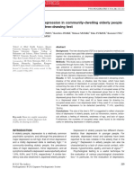 Characteristics of Depression in Community-Dwelling Elderly People As Indicated by The Tree-Drawing Test