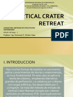 Vetical Crater Retreat