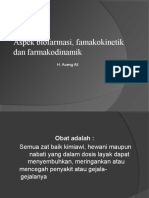 Aspek Biofarmasi, Famakokinetik Dan Farmakodinamik