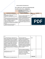 Planificacion Trimestral Lenguaje y Comunicación Sexto 2021 Reestructurado