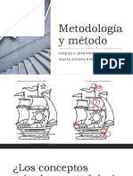 Metodología y Método