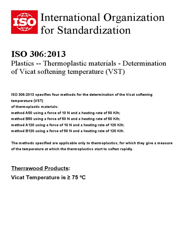 Vicat Softening Temp in Thermoplastics | PDF | Technology & Engineering